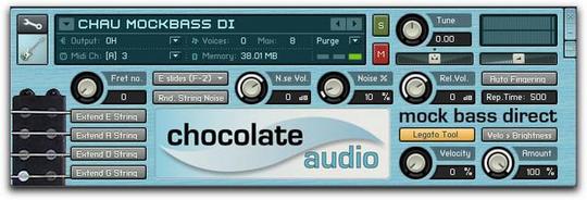 Product picture ChocolateAudio MockBass Production Pack